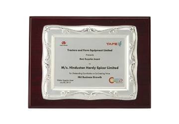 TAFE Best Supplier Award, 2015